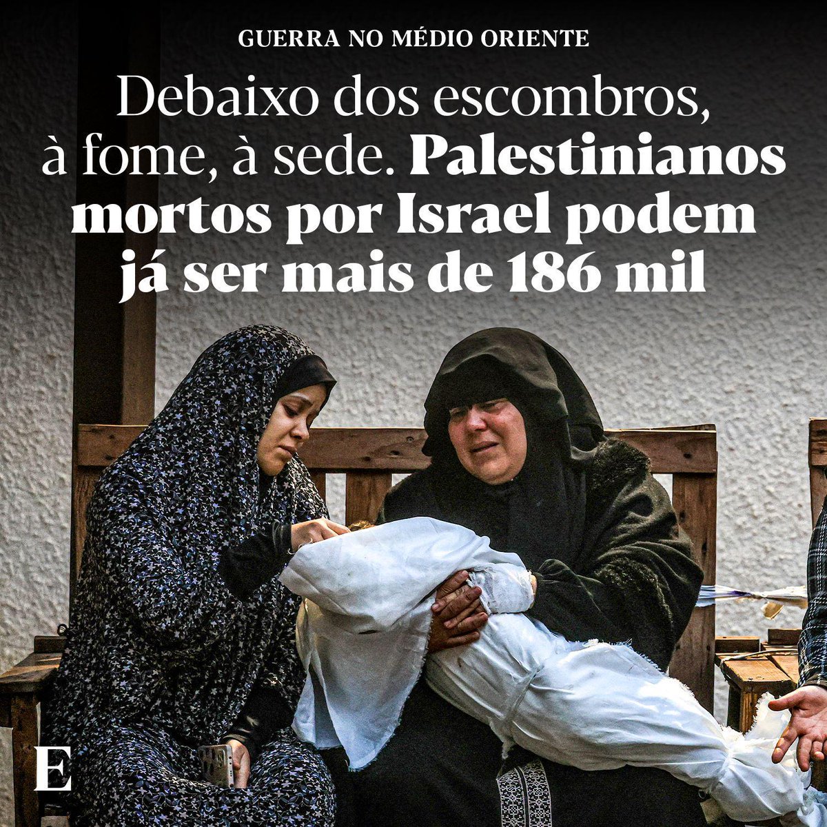 O número real de pessoas mortas por Israel na Faixa de Gaza poderá ser muito mais elevado do que revelam os dados oficiais. Uma estimativa da "The Lancet", uma das revistas médicas mais conceituadas do mundo, dá novos números: expresso.pt/internacional/…