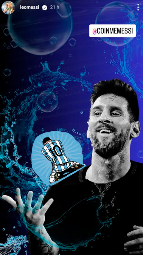 The goat and the post on his personal instagram 🫡

$MESSI 🐐🔟

#Cardano #Memecoin #Argentina #TheGoat
