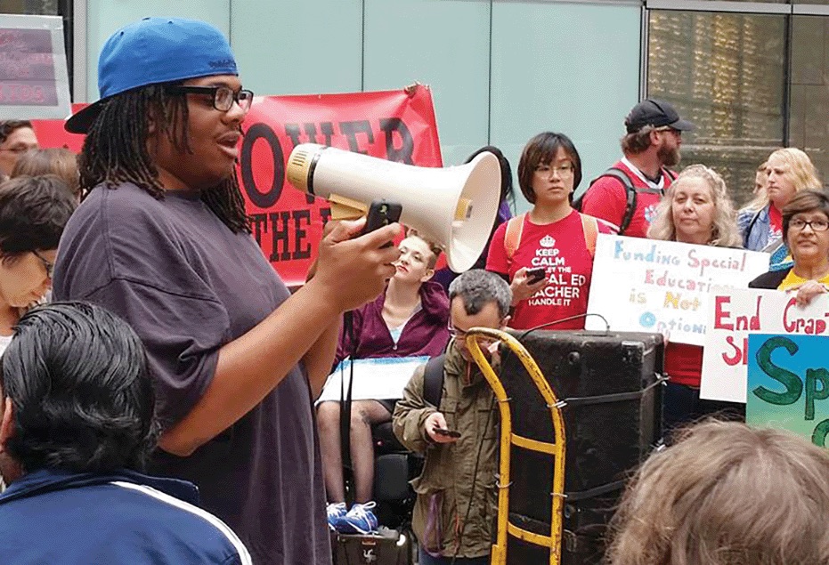 nationshealth's tweet image. Q&amp;amp;A w/ activist and researcher Timotheus “T.J.” Gordon on advocating for health at the intersection of race &amp;amp; disability. 

"If you want your community to be stronger, respect and nurture and support the talents of people with #IDD." From @nationshealth: thenationshealth.org/content/54/4/7…