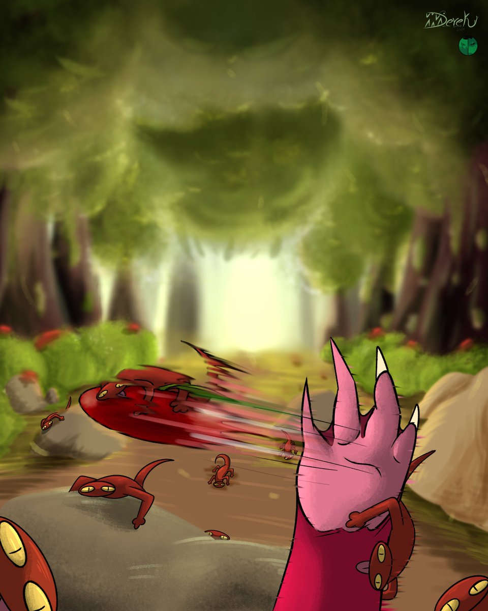 when you're eating a nice apple in the forest when suddenly, oh no...

I really put a lot of effort in this!, I don't know why but I hope you like it haha

for "<a href="/JWProTheArtist/">★JWPro The Artist☆ (Commissions Open)</a>" on Twitter

Fifth drawing of #artfight #artfight2024