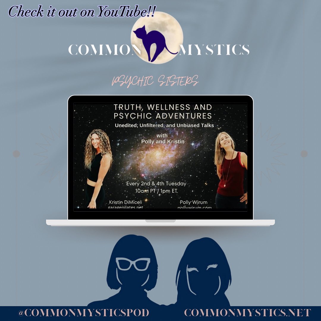 @commonmysticspod had the pleasure of being guest on <a href="/truth/">Truth Arts</a>.wellness.psychic We had an amazing time with these ladies!! Check it out on Youtube! youtu.be/cQiJuPT_nbY?si…
#crossover #newepisode #grateful #psychicadventures