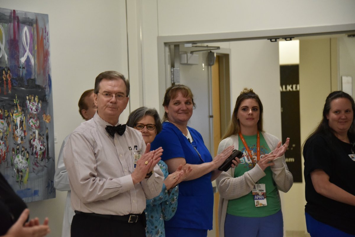 UAMSMyeloma's tweet photo. Monday at @uamscancer saw representatives from @SubaruofLR and @LLSusa present blankets and activity care kits for patients! #uamscancer #WPRCI #uamshealth #SubaruLovestoCare #LLS #CancelBloodCancer #winrock https://t.co/ZC5OD64Xcc