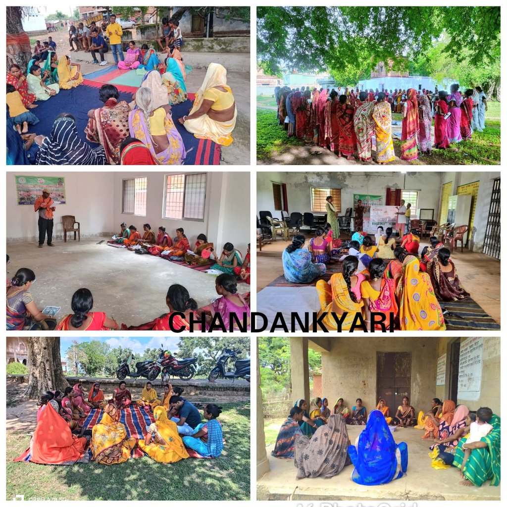 जन कल्याणकारी योजनाओं/मादक पदार्थों पर रोक एवं दूसरे #SSR 2024 के प्रति महिलाओं/ग्रामीणों को जागरूक करने के लिए सभी प्रखंडों के 42 संकूल एवं 798 गांव में एक साथ विशेष बैठक आयोजित किया गया। कुल 1,55,726 महिलाओं ने हिस्सा लिया।
<a href="/JharkhandCMO/">Office of Chief Minister, Jharkhand</a>
<a href="/prdjharkhand/">IPRD Jharkhand</a> 
<a href="/RanchiPIB/">PIB in Jharkhand 🇮🇳</a> 
<a href="/onlineJSLPS/">JSLPS Jharkhand</a>