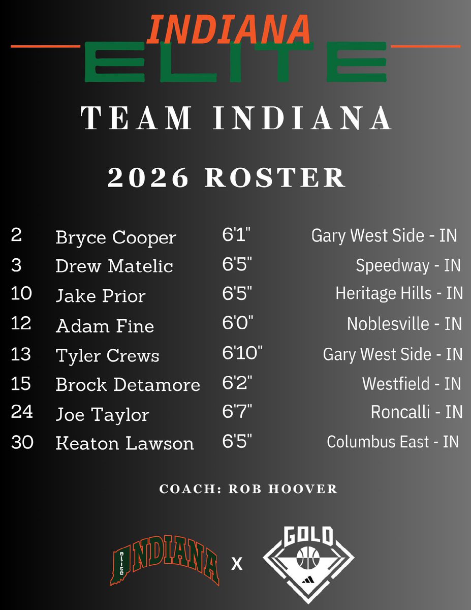 Indiana Elite - Team Indiana 2026 tweet media