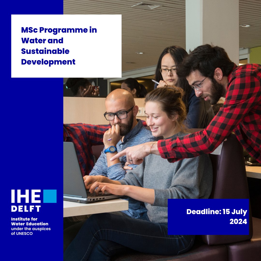 IHE Delft 💧 Institute for Water Education tweet media