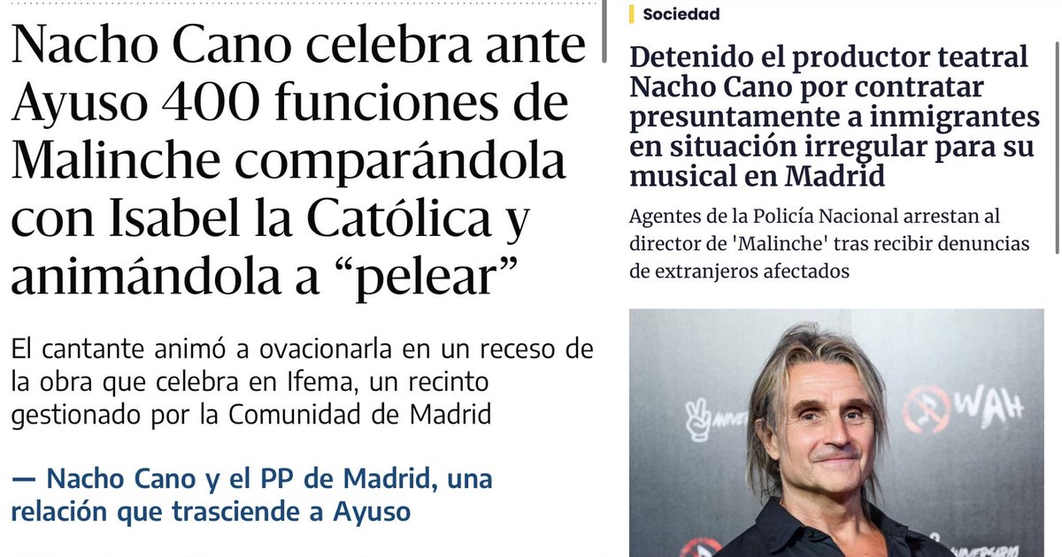¿Vosotros tenéis padres a los que les perdonen créditos, hermanos comisionistas, novios estafadores a hacienda y amigos detenidos por utilizar a inmigrantes sin papeles en el trabajo?.
Es que lo del entorno de Ayuso es cada vez más fascinante…