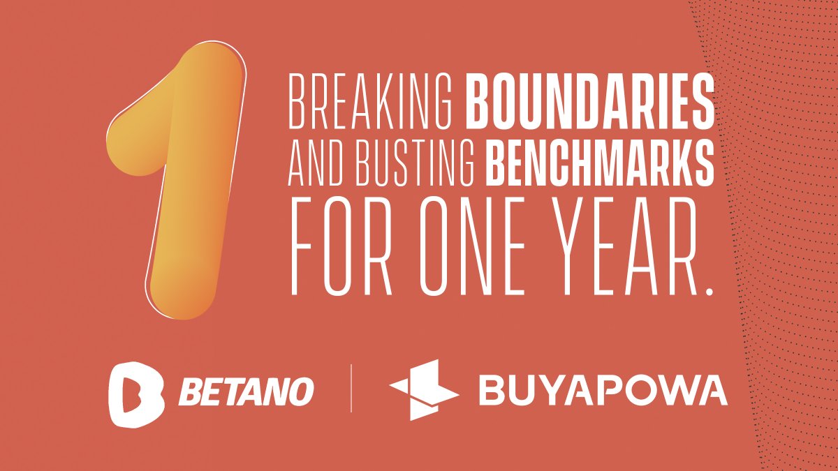 🎉 Celebrating 1 year with Betano! Thrilled to partner with such an innovative team. Here’s to many more years of success together! 🥂🌟 #Anniversary #Betano #Partnership #Success