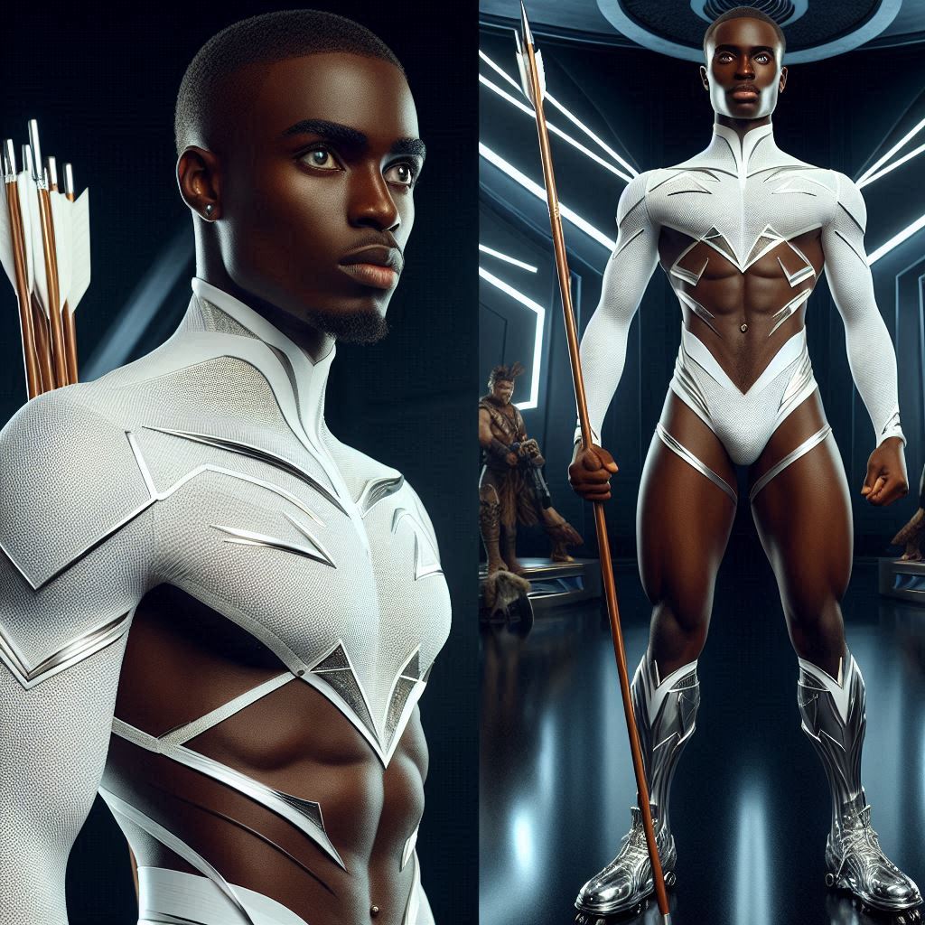Afro_Men_AI's tweet photo. Apex Predator
.
#nsfwtwt #nsfwart #AI_nsfw #NSFW #Black_AI #AfroPower #BLACKPOWER #AIArt #AIArtworks #AI美女 #AIsuperhero #theleagueofCultureHeroes https://t.co/zpCI5sZ4gk