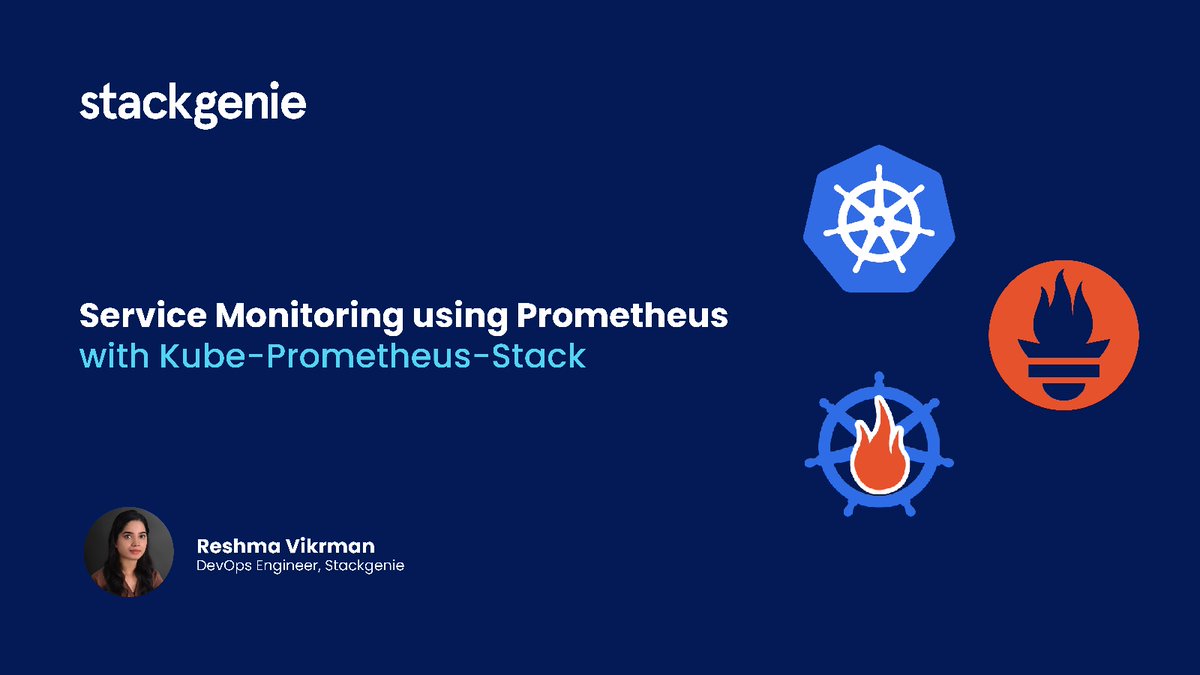 stackgenie_io's tweet photo. Learn how to leverage Prometheus with Kube-Prometheus-Stack for reliable and automated service monitoring.π
https://t.co/5X7rAggA8q
Author: @reshma_vikraman
#Kubernetes #Prometheus #Monitoring #DevOps #CloudNative #Helm #KubePrometheusStack #Stackgenie #Consulting #SRE https://t.co/3uCK8Ejqlq