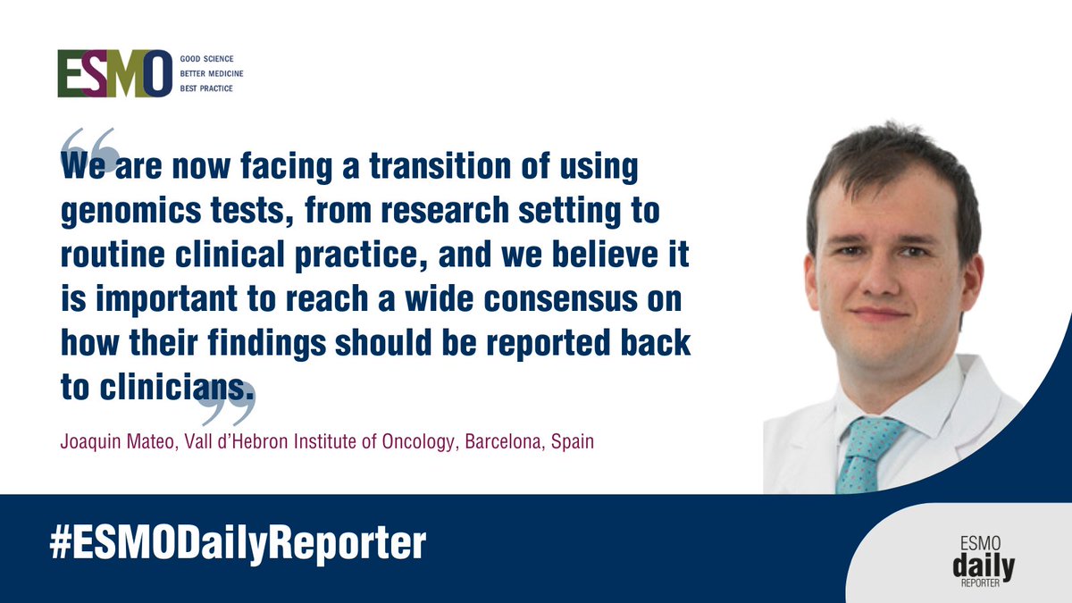 ESMO - Eur. Oncology tweet media