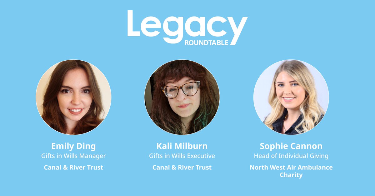 Take a look at the fantastic panel we have lined up for our next Legacy Roundtable on Tuesday 23rd July! 💬
Register now and join us to hear our panel's top tips on what goes into a successful legacy event, and get a chance to ask your burning questions: us02web.zoom.us/webinar/regist…💡