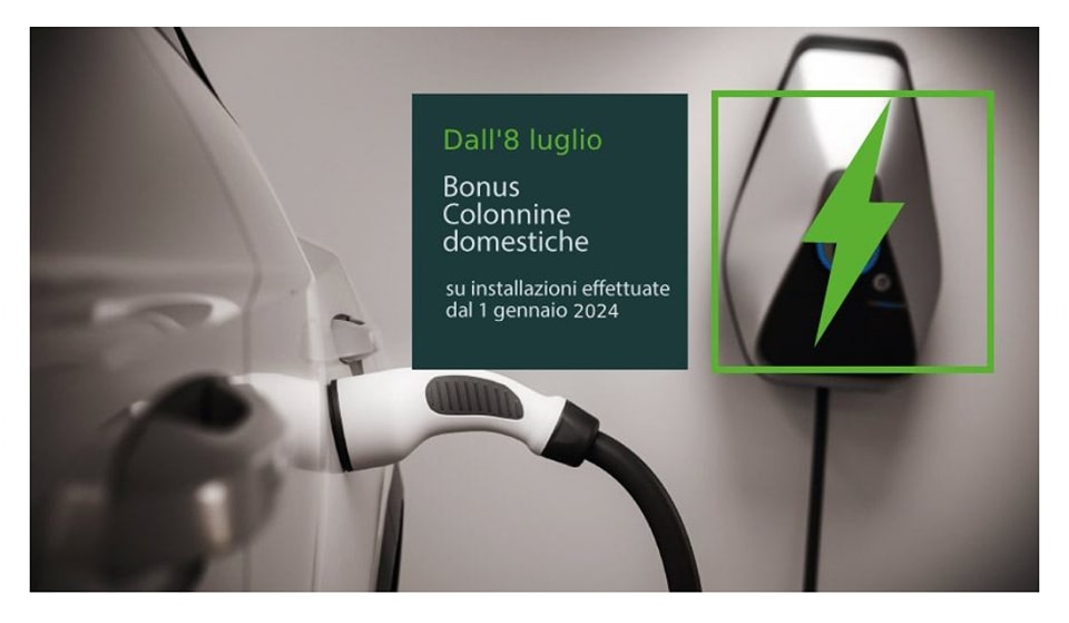 BONUS COLONNINE DOMESTICHE
Contributo per le istallazioni effettuate nel 2024
rivolte ad utenti domestici.
Tutte le informazioni su:
invitalia.it/.../bonus.../p…