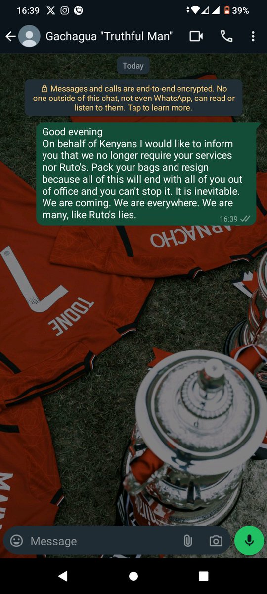 itsjavoo's tweet photo. @MigunaMiguna @RailaOdinga @WilliamsRuto @HonWetangula @MusaliaMudavadi @rigathi I hope they receive my greetings https://t.co/AazEPDTwV3