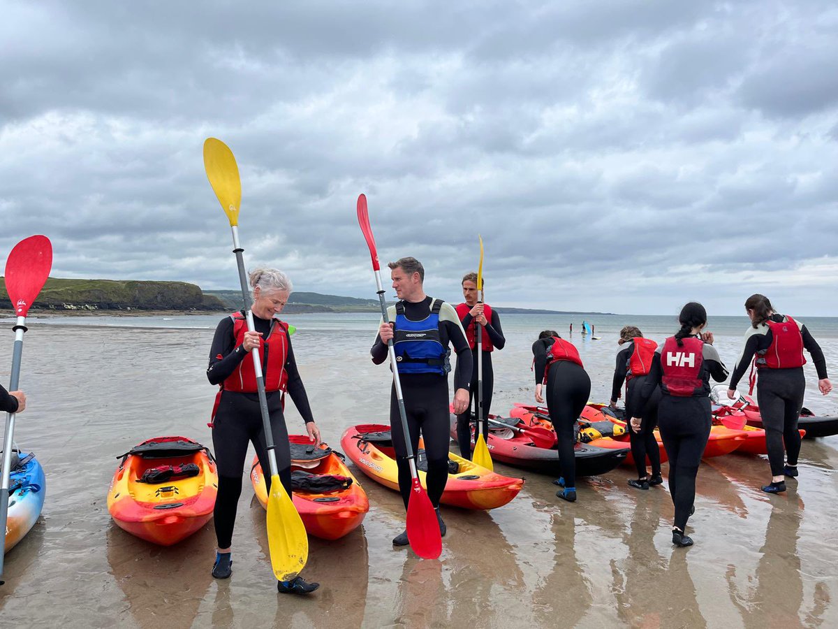 KilrushYR's tweet photo. Highlights of July 2024: Kilrush Youthreach Learners on their final activities for the Summer Programme 2024.. Kayaking in Lahinch on this Wild Atlantic Way https://t.co/icpZMzKqsR