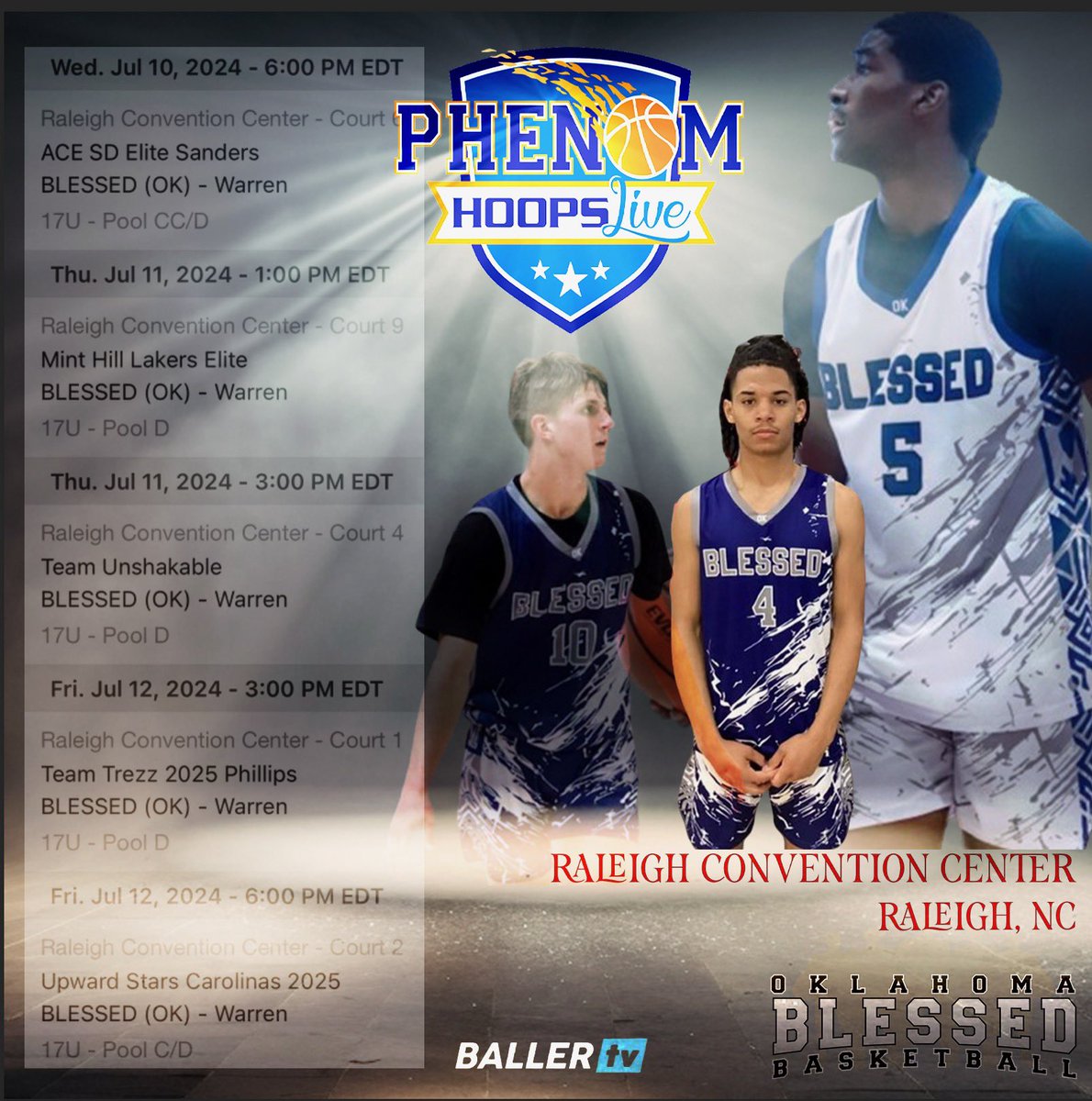 94ftexposure's tweet image. ✈️ Wheels up for @TeamBlessed2025 @BlessedOK2025 @BLESSEDOK25 as they head to Raleigh, NC to participate in @Phenom_Hoops