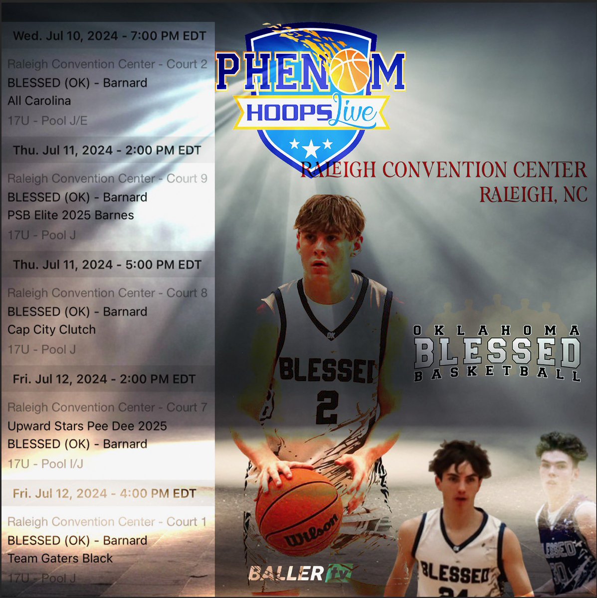 94ftexposure's tweet image. ✈️ Wheels up for @TeamBlessed2025 @BlessedOK2025 @BLESSEDOK25 as they head to Raleigh, NC to participate in @Phenom_Hoops