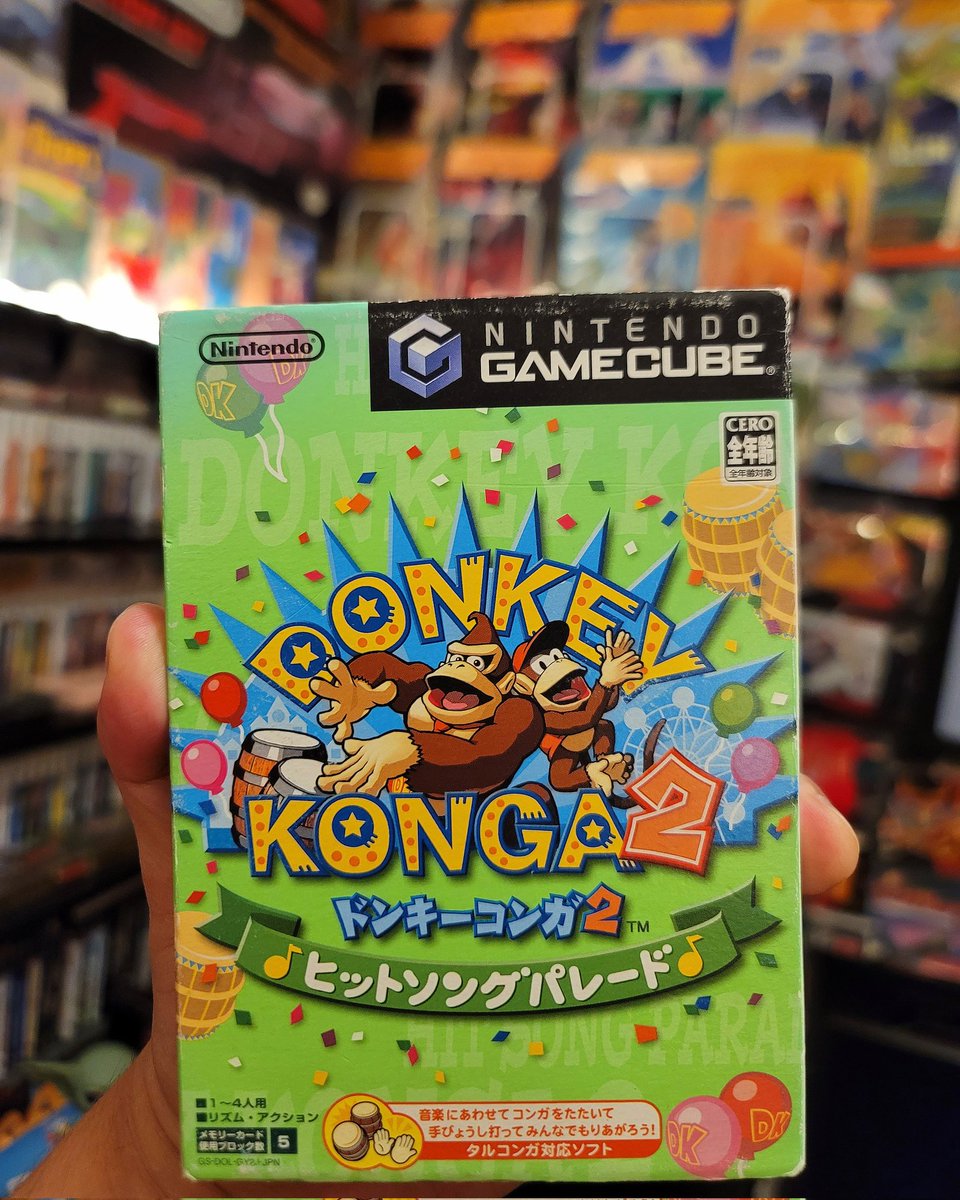 ElHunterVG's tweet photo. NUEVAS ADQUISICIÓNES!
#GunHazard de Front Mission #DonkeyKonga2 y #NelkethelegendaryAlchemists
🍄😋✌️🍃💫🎮 El Hunter
@SquareEnix @KoeiTecmoUS @NintendoLatam https://t.co/vmwSkO3Pfv