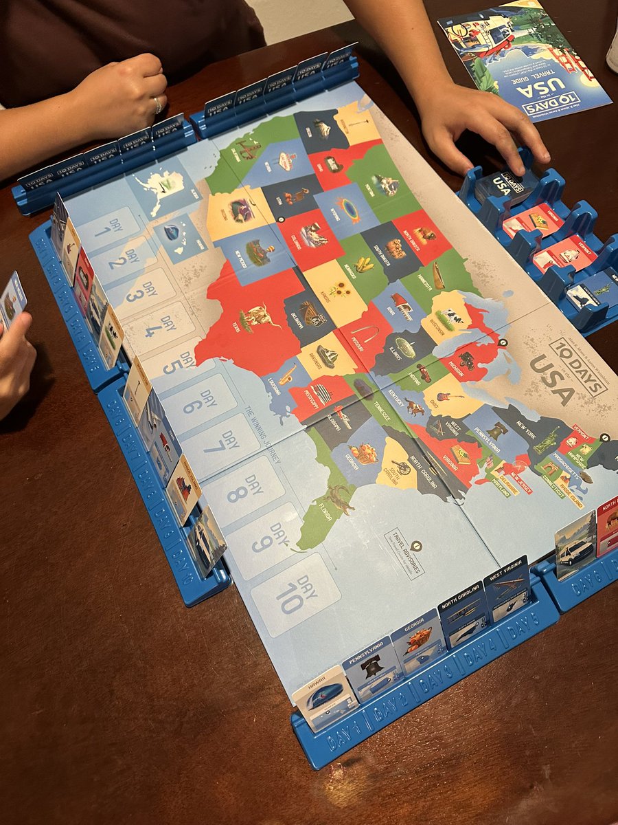 JLMc928's tweet photo. Another fun game! I love how it’s educational too - a great bonus!
@TheOpGames @Tryazon
#10DaysUSA #MoveLikeMe #DanceTelephone #TheOpGames #GameNight #Tryazon https://t.co/Dv5Oi8N3aw