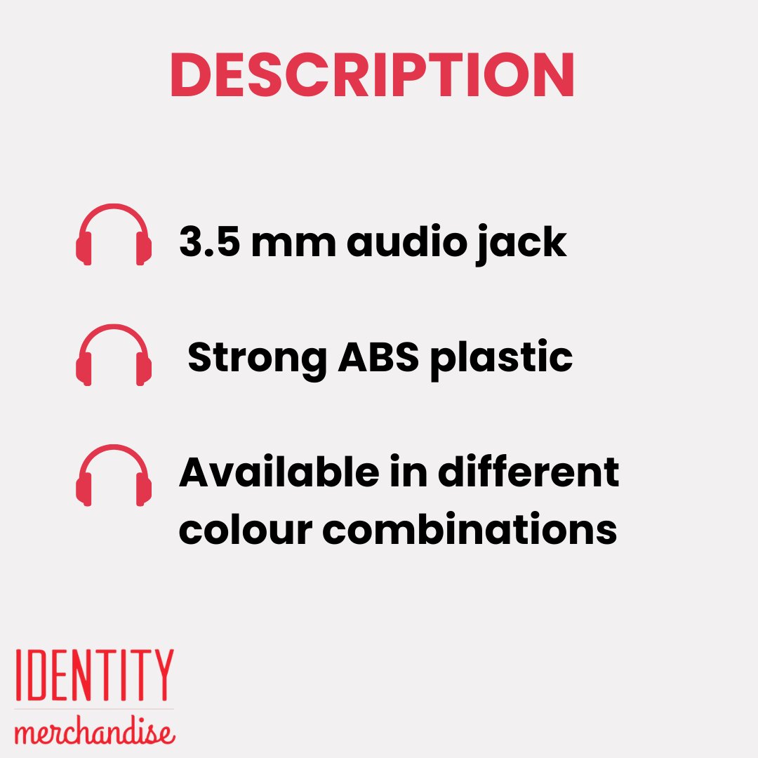 Study in style with our branded headphones! Perfect for blocking out distractions and immersing yourself in your studies.Ace your exams with the best sound quality!#StudentLife #StudyMode #Headphones #SoundSuccess #identitymerchandise