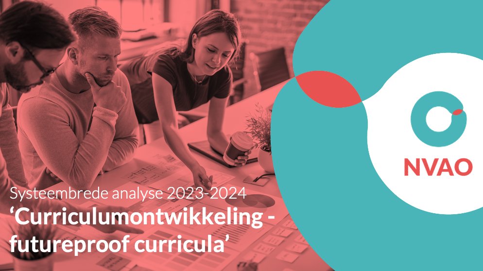 📅 Blokkeer 11/10/2024 alvast in de agenda! NVAO VL organiseert dan het bekendmakingsevent van NVAO's systeembrede analyse over curriculumontwikkeling en futureproof curricula. Kom de inzichten en resultaten ontdekken. Meer info volgt!