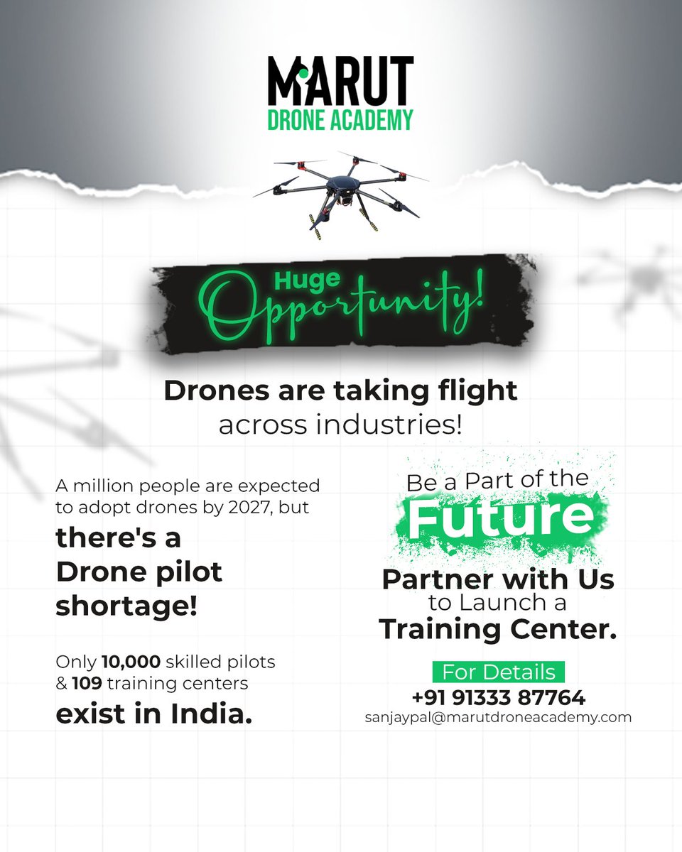 marutdrone's tweet photo. Learn more about Martu Drone Academy at https://t.co/B8g1cDvdnV

#marutdroneacademy #DronesForFuture #drones #franchise #trendingnow #futuretechnology #joinus #partnerships #partner https://t.co/HMk1Pf1rS7