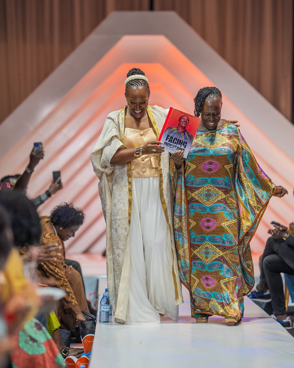 Every detail of my book launch was meticulously planned, including my choice of attire.

The first outfit I wore featured an off-white top with a swirling design, symbolizing the twists and turns, valleys, and ascents akin to climbing a mountain. The journey to the peak is not a