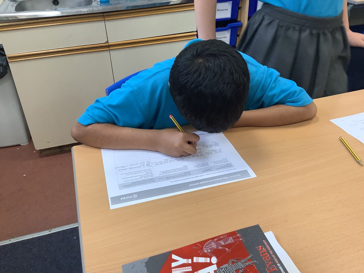 3LP were learning about peer pressure today as part of our work in PSHE. We used the Pol-Ed resources and learned about what peer pressure was and how we might deal with it when we encounter it. <a href="/Pol_Ed_UK/">Pol-Ed</a>