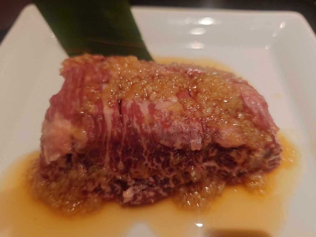 aotatsukiren's tweet image. 極上佐賀牛サーロインの炙りユッケ、極上厚切りハラミ、極上佐賀牛盛り合わせ5種盛り、極上佐賀牛究極の飛び牛シャトーブリアン

#KABTO