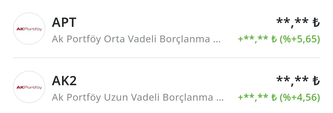 cembabafinans's tweet image. Tahvil fonlarımın 1 aylık getirileri. 
Mesaj yoluyla soranlara genel bir cevap niteliğindedir. 
#AK2 #APT