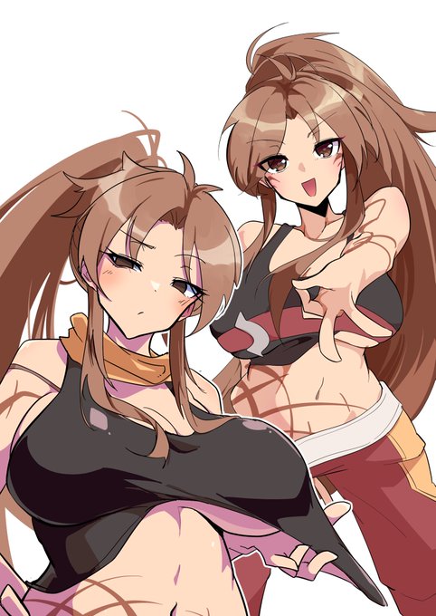 メギドのおだいガチャ(おっぱいのやつ)で来た子描いた 