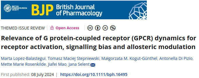Do you want to learn more about GPCR dynamics? Check out this article...  🧪 

👉 doi.org/10.1111/bph.16…

#GPCR #receptordynamics