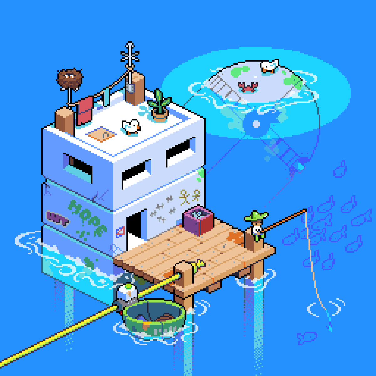 wuchta7's tweet photo. Hello #PortfolioDay, I draw pixelart in often minimalist style https://t.co/TcfYehFMv8