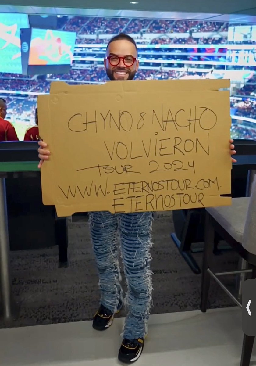 “ETERNOS TOUR”, ya está en la calle. Boletas aquí: eternostour.com #chynoynacho