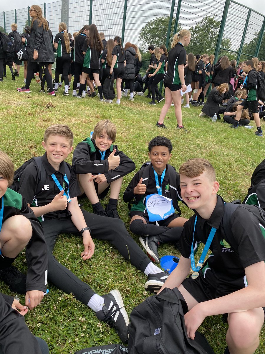 A big thank you to <a href="/PEMrGlass/">Mr Glass</a> who was the driving force behind today’s <a href="/raceforlife/">Race for Life</a> <a href="/EppingStJohns/">ESJ</a> . You were an inspiration to our students today. We wanted 5k for 5k and our school community did it!