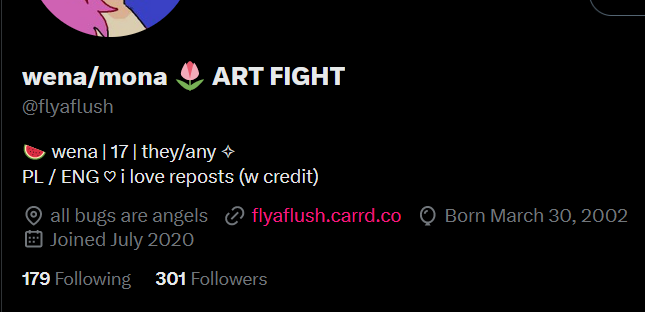 flyaflush's tweet photo. I JUST NOTICED YAY THANK YOU FOR 3 FOLLOWERS https://t.co/heioxHb2jT