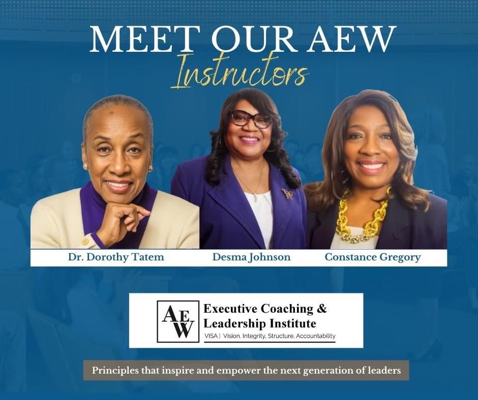 Fall enrollment (September - December) is open, and for more information, visit nextstep-associates.com/aew-institute/

#AEWLeadership #VISALeader #vision #integrity #structure #accountability #executivecoaching #Leader #leadership