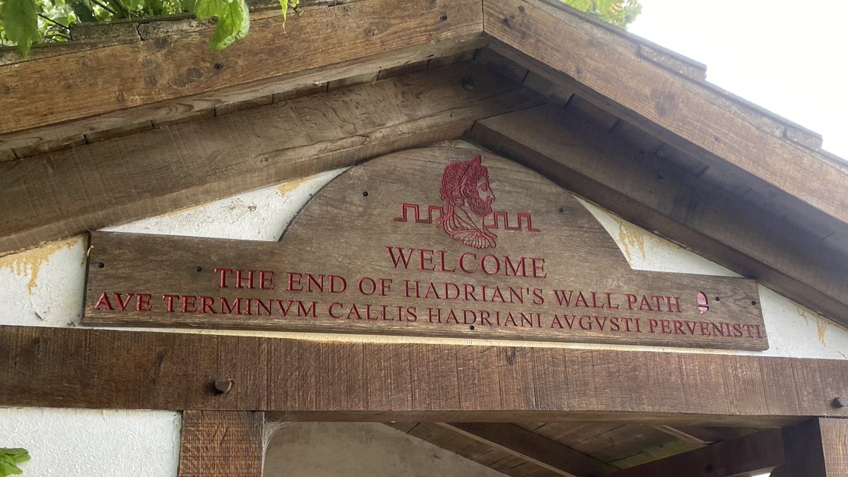 thecowboycamper's tweet photo. Did a cheeky 84miles east to west the last few days. Smashed it! #hadrianswall #LongDistanceWalk #Hike https://t.co/WCHJy36z4n