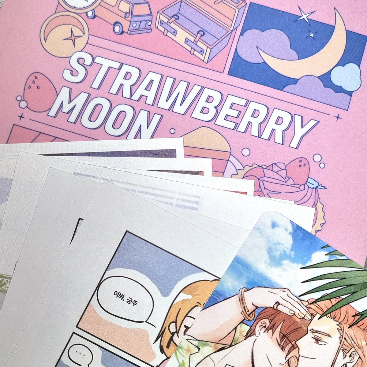 <a href="/BERRY_MOON_0707/">지브예서 앤솔 : STRAWBERRY MOON</a> 
집예 앤솔 도착...🩷
제 원고는 너무 오글거려서 빨리 넘겨버렸지만, 다른분들 파트는 이제부터 하나하나 뜯어먹어볼게요•••^.^ 주최님 감사합니다🫶