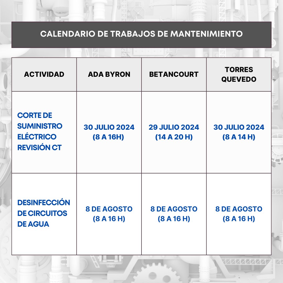 Publicado el horario para el periodo de verano en la web: sección "Te interesa" &gt; "Horarios periodo de verano".
¡Consulta la web de la Escuela!