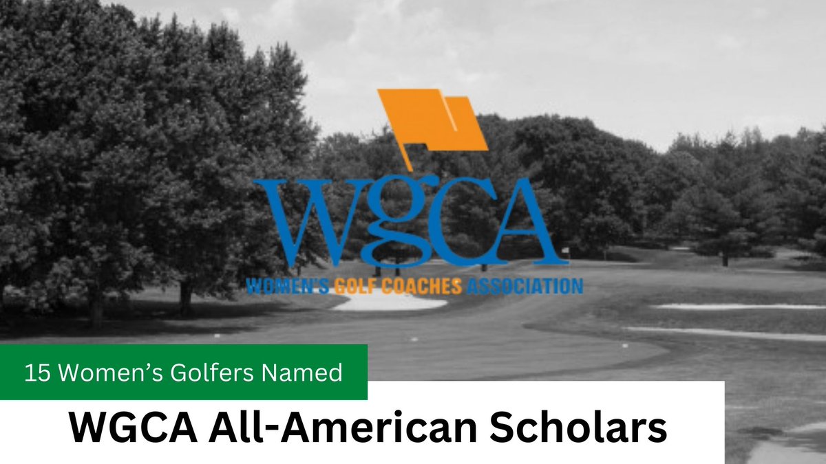 AmerRiversConf's tweet photo. ⛳️: 15 @AmerRiversConf Women's Golfers Earn @WGCAGOLF Academic All-American Honors!

#rollriversWGOLF

📰: https://t.co/ridfphBrMp https://t.co/30kOl94FBP