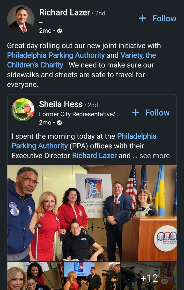 distefano0529's tweet photo. @JJT0523 @MarkFusetti @TimMckenzie827 @PhilaParking I agree the PPA is a horrible organization, but it's a state agency, not a city. It's run by a board appointed by the Governor of PA. 

Rich Lazer is the head of it. He ironically posted this on LinkedIn recently. https://t.co/05SPsSzlft