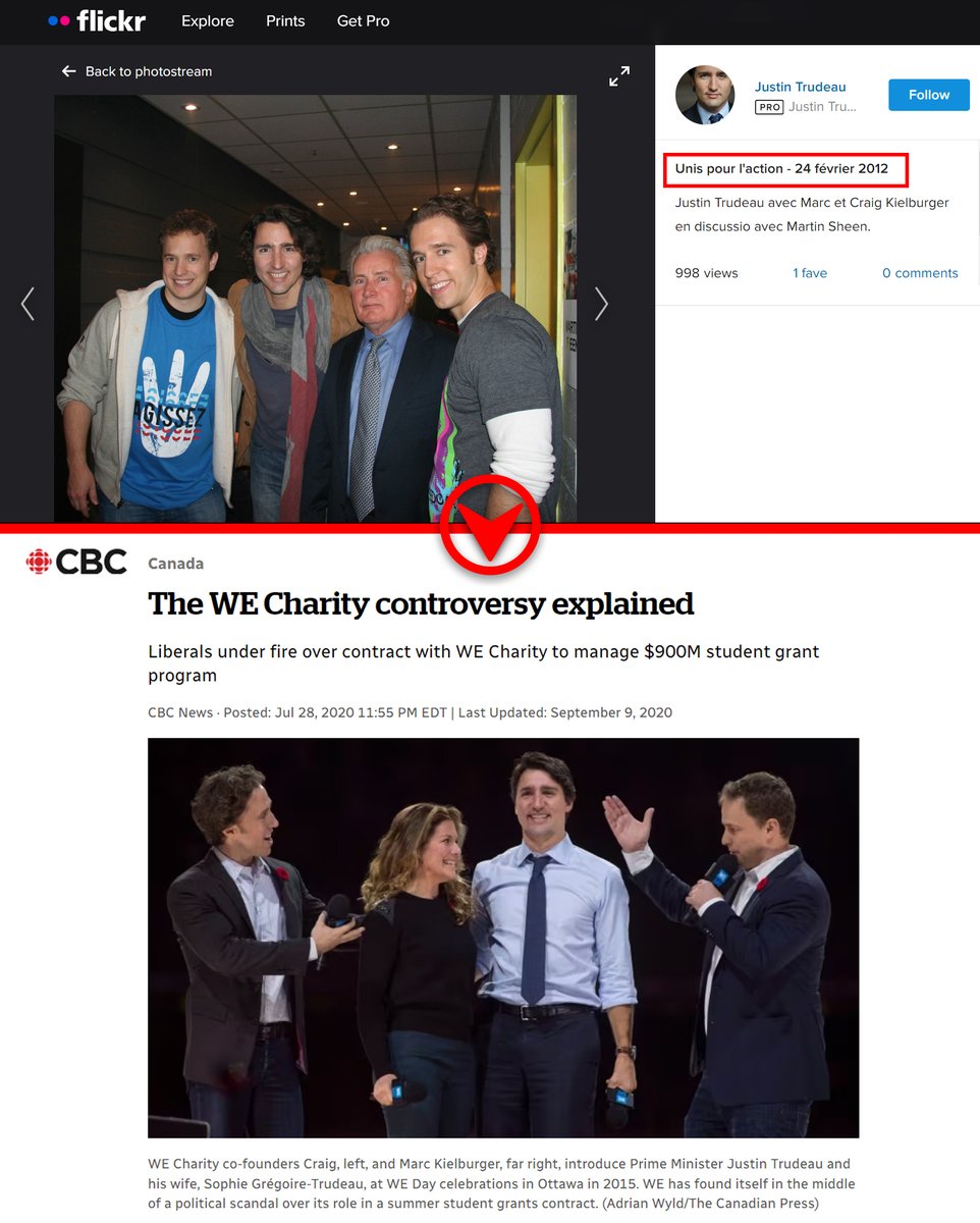 vesperdigital's tweet photo. From Nobody to Somebody
If you think that @JustinTrudeau isn't about making himself and his friends rich... Watch Justin's #Flickr account 🤦♂️ (2012) & #CBC (2020) demonstrating how in 8 years you can go from a pretty face to a grifting sphincter.
#WeScandal
#LiberalCorruption