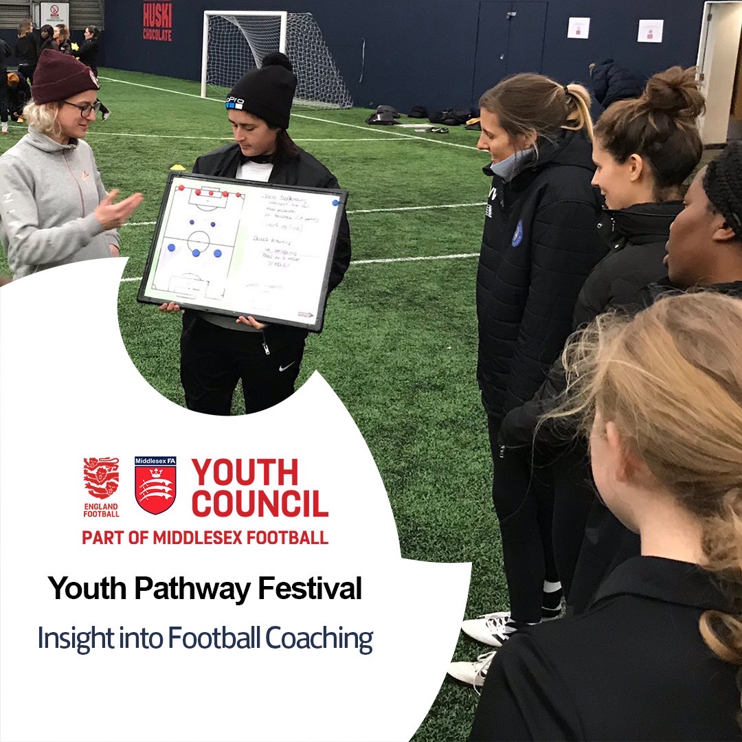 We will be hosting several workshops across different areas of football that can provide young people with a flavour, understanding and idea of what to expect for roles within football.  
Sign Up Here ➡️ bit.ly/3xbCTMC #MiddlesexFAYC #MiddlesexFA #Football #England