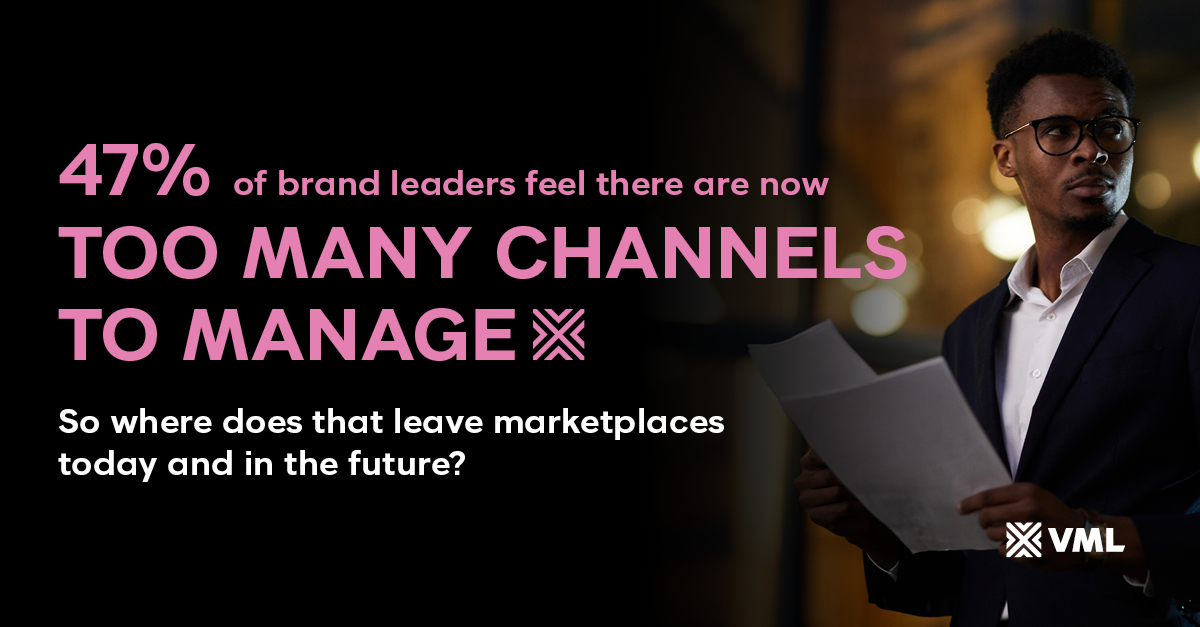 vml_global's tweet image. The expanding choice of sales channels has brands leaning into marketplaces.

But how do they effectively deliver an optimized experience, with too many channels to manage?

Download our new report: vml.com/insight/market… 
#VMLCommerce #VMLEnterpriseSolutions
