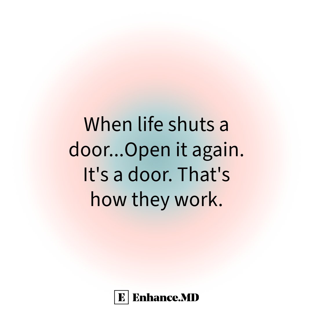 joinenhance's tweet photo. Obstacles are just temporary. Keep pushing forward, because every setback is a setup for a comeback. 🚪💥 https://t.co/7vc5VamBmZ