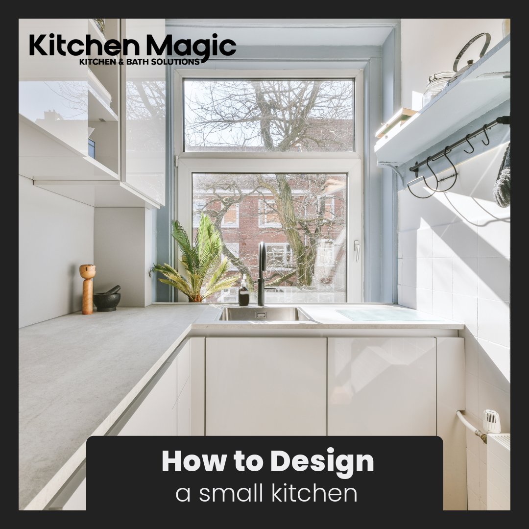 Working with a smaller space? Learn how to make the most of your space for your next kitchen remodel with our tips &amp; tricks!

blog.kitchenmagic.com/blog/how-to-de…