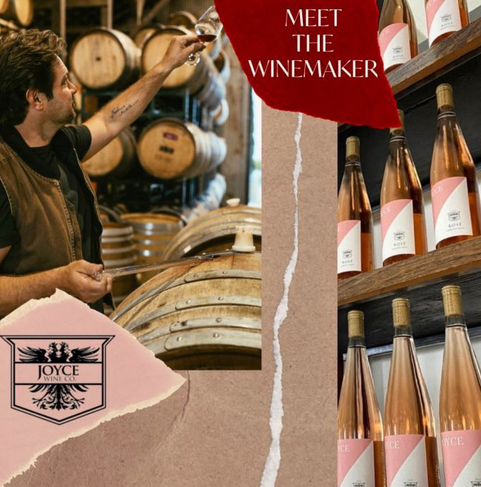 Join us to meet &amp; taste with Winemaker Russell Joyce from California’s Joyce Wine Company!

Wednesday, July 24th at 6pm

#winelover #wine #events #mplsevents #minneapolis 

Get tickets here: southlyndale.com/meet-the-winem…