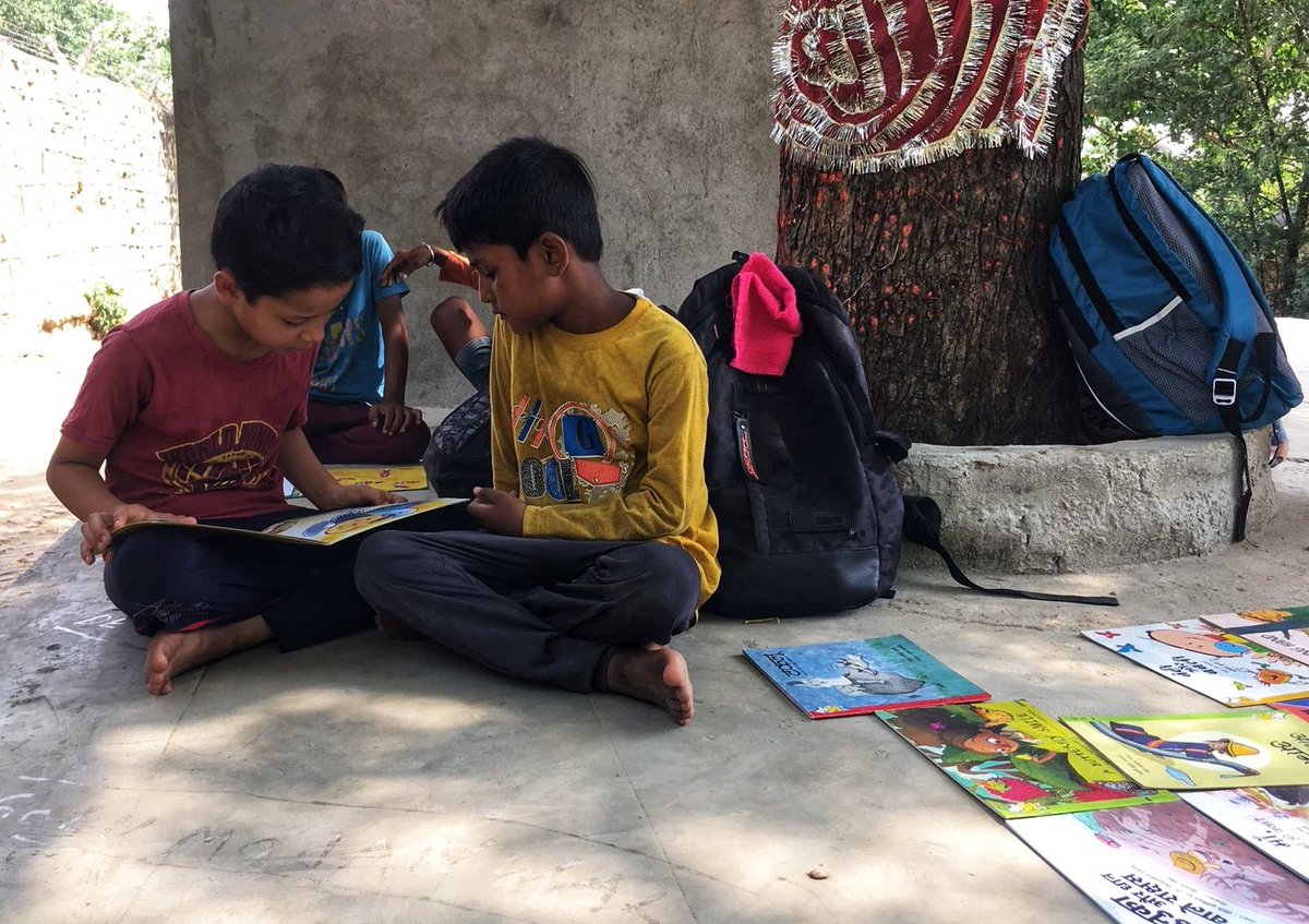 Our children at Basti had an amazing summer vacation🌞 
Daily language activities, #storytelling, activity-based #learning, and group #games kept the smiles coming! As schools reopen, we are excited for this joyful learning journey at #school🏫 
#Upkram #SummerMagic #ChildhoodJoy