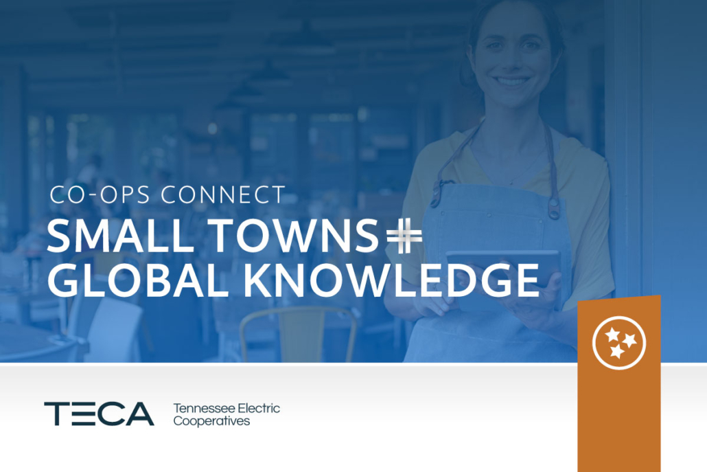 TNELECTRIC's tweet photo. Broadband from electric #CoopsConnect small towns with big ideas 💡 https://t.co/44iHpZI6U9