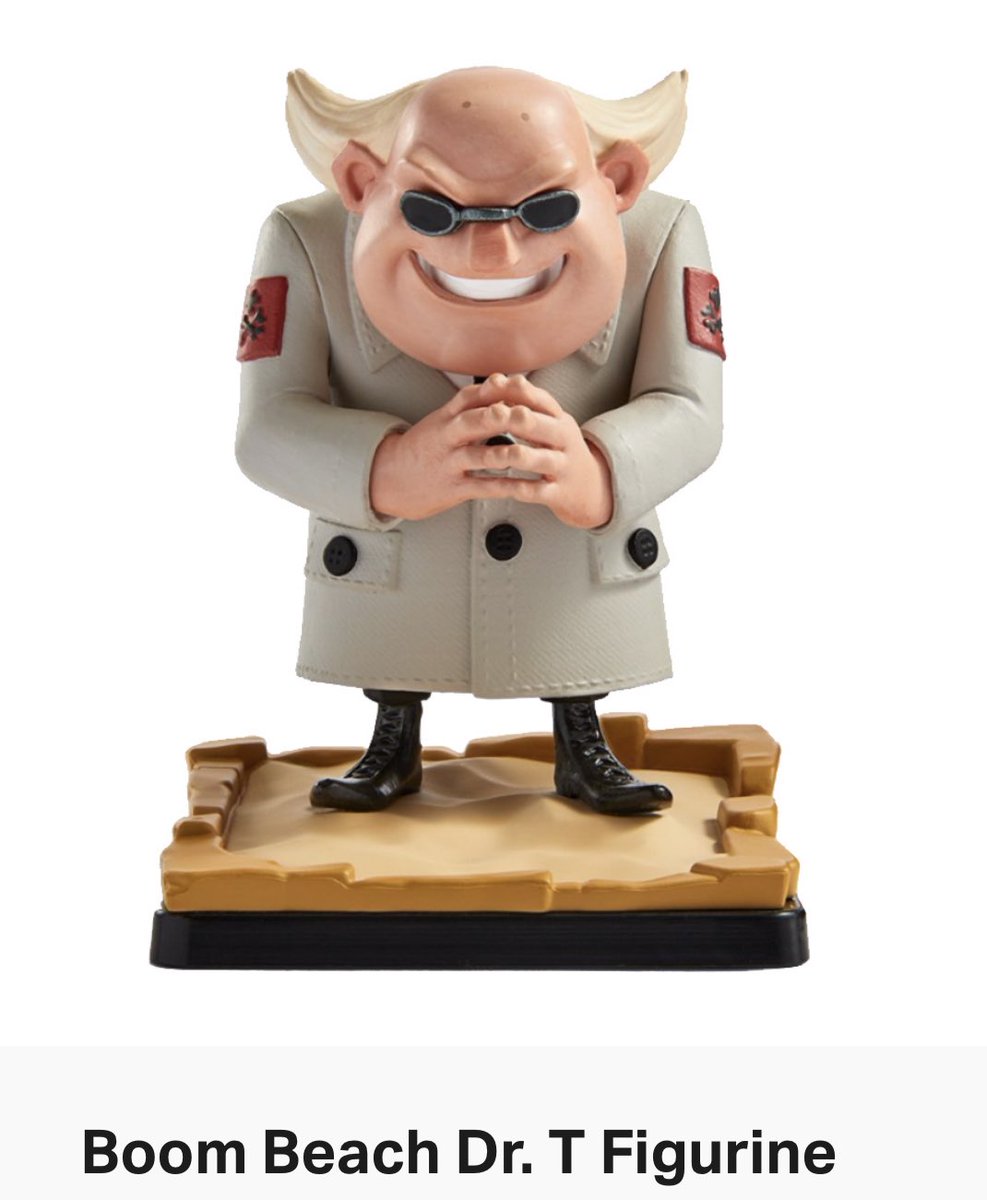 🏝️ Boom Beach Giveaway! 🏝️

You can win a Dr.T Figurine by doing the following: 

• like this tweet ❤️
• repost ♻️

That’s it! Winner announced in 48 hours ⏰